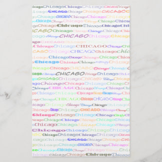 Papeterie Papier à lettres Chicago Text Design II