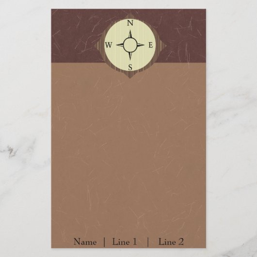 Papeterie Papier à lettres Compass (Devant)