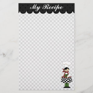Papeterie Papier à lettres Cute Chef