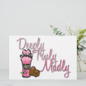 Papeterie Papier à lettres de 0,5 po x 8,5 po (Debout devant)