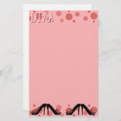 Papeterie Papier à lettres Diva (Devant / Derrière)