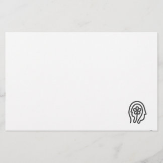 Papeterie Papier à lettres du logo Happier Living