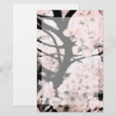Papeterie Papier à lettres édité Cherry Blossom (Devant / Derrière)