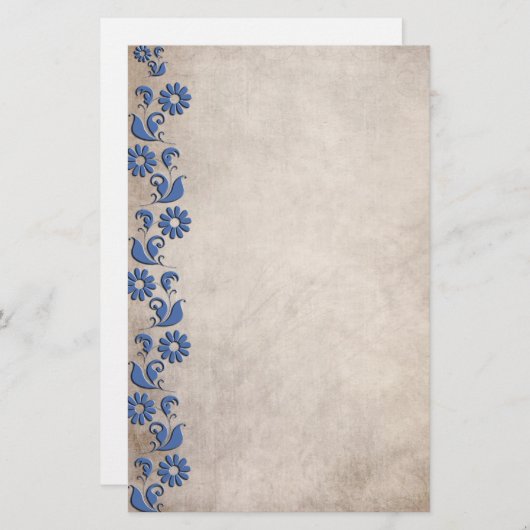 Papeterie Papier à lettres élégant (Devant / Derrière)