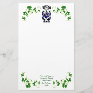 Papeterie Papier à lettres en tête Fitzpatrick