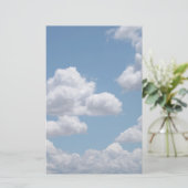 Papeterie Papier à lettres Fairy Tale Nuages (Debout devant)