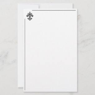 Papeterie Papier à lettres Fleur De Lis