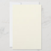 Papeterie Papier à lettres - Floral (Dos)