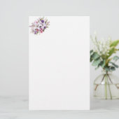 Papeterie Papier à lettres floral (Debout devant)