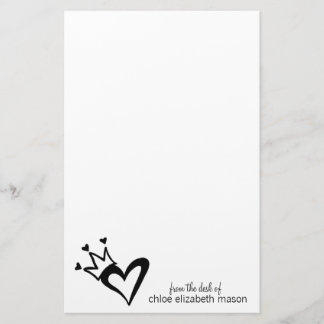 Papeterie Papier à lettres Girly Heart Doodles