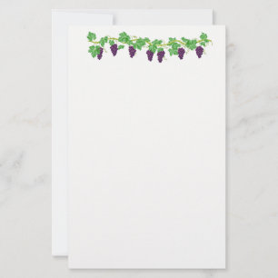 Papeterie Papier à lettres Grape Vine