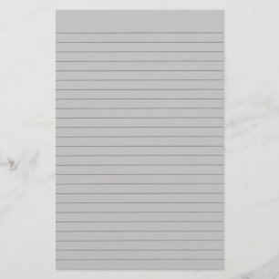 Papeterie Papier à lettres gris Lite