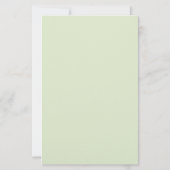 Papeterie Papier à lettres Hydrangea Verte (Dos)