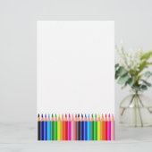 Papeterie Papier à lettres - Juste pour les crayons colorés  (Debout devant)