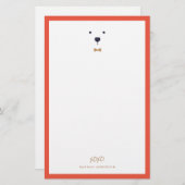 Papeterie Papier à lettres Kaktovik Polar (Devant / Derrière)