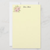 Papeterie Papier à lettres Lilies (Devant)