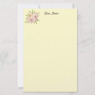 Papeterie Papier à lettres Lilies