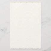 Papeterie Papier à lettres Lotus, Hydrangea et Rose Floral H (Dos)