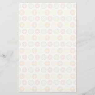 Papeterie Papier à lettres Motif Citrus