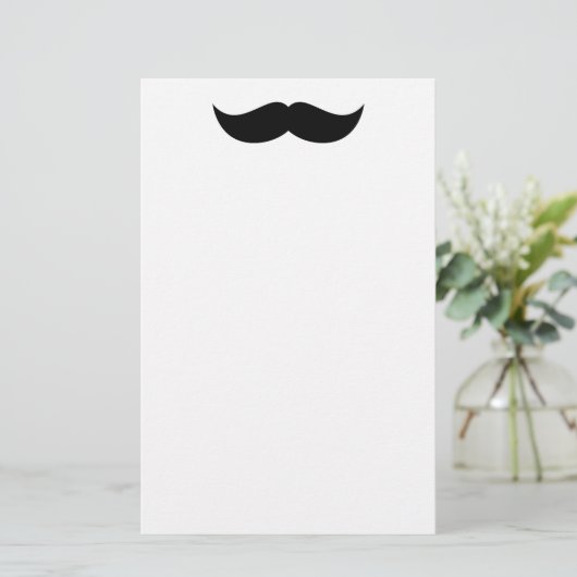 Papeterie Papier à lettres Mustache (Debout devant)