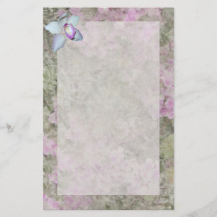 Papeterie Papier à lettres orchidées florales