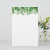 Papeterie Papier à lettres - Palmes tropicales (Debout devant)