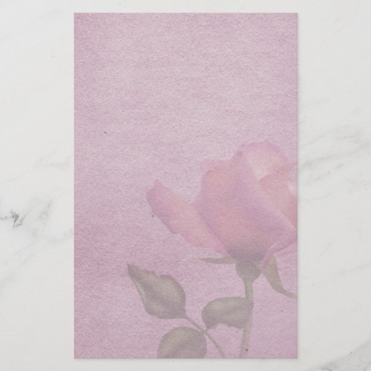Papeterie Papier à lettres parchemin rose (Devant)