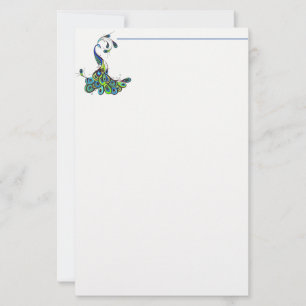 Papeterie Papier à lettres - Peacock