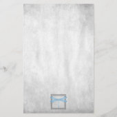 Papeterie Papier à lettres personnalisées Blue Dragonfly (Dos)