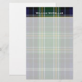 Papeterie Papier à lettres personnalisées MacKellar (Devant / Derrière)