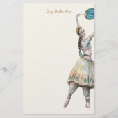Papeterie Papier à lettres personnalisées pour danseur class (Devant)