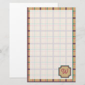 Papeterie Papier à lettres plaqué été (Devant / Derrière)