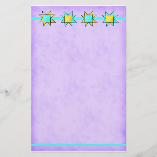 Papeterie Papier à lettres Quilt Lover Dog personnalisable (Devant)