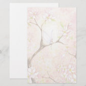 Papeterie Papier à lettres "Rose Blossom View" (Devant / Derrière)