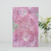 Papeterie Papier à lettres Rose - Lignes optionnelles (Debout devant)