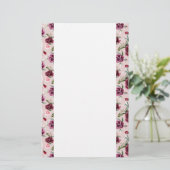 Papeterie Papier à lettres Roses (Debout devant)