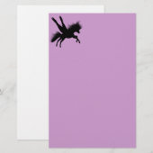 Papeterie Papier à lettres Silhouette Pegasus (Devant / Derrière)