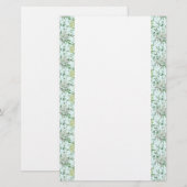 Papeterie Papier à lettres - Succulents (Devant / Derrière)