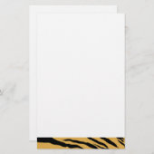 Papeterie Papier à lettres Tiger (Devant / Derrière)