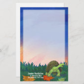 Papeterie Papier à lettres Tortoise (Devant / Derrière)