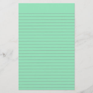 Papeterie Papier à lettres vert