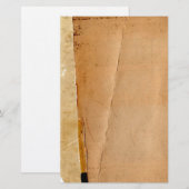 Papeterie Papier à lettres vieilles déchiré en couche 2 (Devant / Derrière)