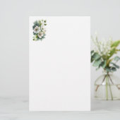 Papeterie Papier à lettres White Poppies (Debout devant)