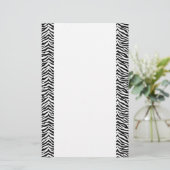 Papeterie Papier à lettres - Zebra (Debout devant)