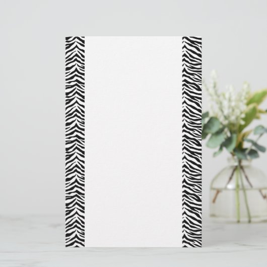 Papeterie Papier à lettres - Zebra (Debout devant)