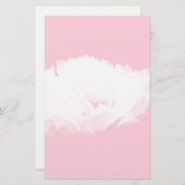 Papeterie Papier à papier à papier à papier souple rose blan (Devant / Derrière)