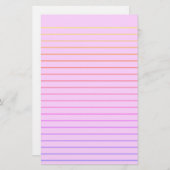 Papeterie Papier à papier à papier décoratif rose modifiable (Devant / Derrière)