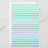 Papeterie Papier à papier décoratif vert modifiable (Devant / Derrière)