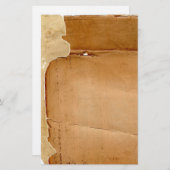 Papeterie Papier à papier vieilli découpé stratifié (Devant / Derrière)