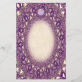 Papeterie Papier à papillon violet fin (Devant)